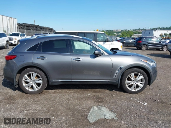 2013 Infiniti FX with VIN JN8CS1MW4DM174765, listed as a IAAI auction lot 42353218 with 109,881 mi miles and . Bid and sale history available at DreamBid. Image 13.