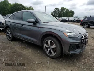 2022 Audi Q5 Sportback S line Premium Plus with VIN WA15AAFY2N2003008, listed as a Copart auction lot 64431705 with 98,944 mi miles and Clean title. Bid and sale history available at DreamBid. Image 4.