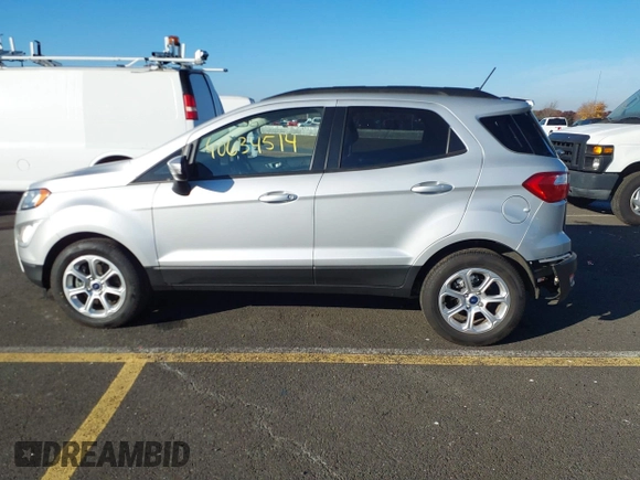 2021 Ford EcoSport SE with VIN MAJ3S2GE5MC417466, listed as a IAAI auction lot 40634514 with 19,730 mi miles and . Bid and sale history available at DreamBid. Image 14.