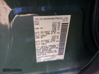 2022 Nissan Frontier S with VIN 1N6ED1EJ6NN629819, listed as a Copart auction lot 85907504 with 44,618 mi miles and Salvage Title. Bid and sale history available at carsss.com. Image 12.