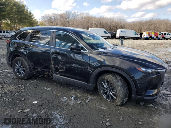 2022 Mazda CX-9 Sport with VIN JM3TCBBYXN0610666, listed as a Copart auction lot 44318285 with 36,130 mi miles and Salvage Title. Bid and sale history available at carsss.com. Image 4.