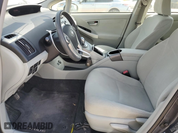 2013 Toyota Prius One with VIN JTDKN3DU5D1657420, listed as a Copart auction lot 52377155 with 71,929 mi miles and Salvage Title. Bid and sale history available at DreamBid. Image 7.