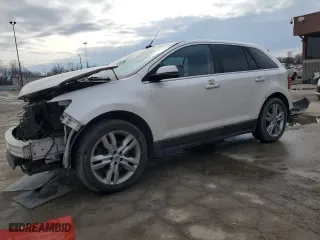 2013 Ford Edge Limited with VIN 2FMDK3K94DBA10202, listed as a Copart auction lot 47554345 with 200,436 mi miles and Salvage Title. Bid and sale history available at carsss.com. Image 1.