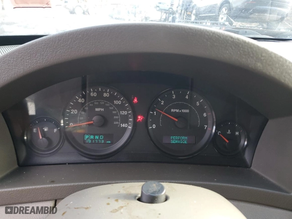 2006 Jeep Grand Cherokee Laredo with VIN 1J8GR48K76C326086, listed as a Copart auction lot 86928804 with 191,773 mi miles and Clean Title. Bid and sale history available at carsss.com. Image 9.