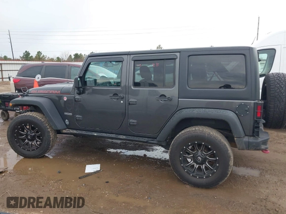 2018 Jeep Wrangler Unlimited Rubicon Recon with VIN 1C4BJWFG4JL827920, listed as a IAAI auction lot 41368319 with 110,835 mi miles and . Bid and sale history available at DreamBid. Image 15.