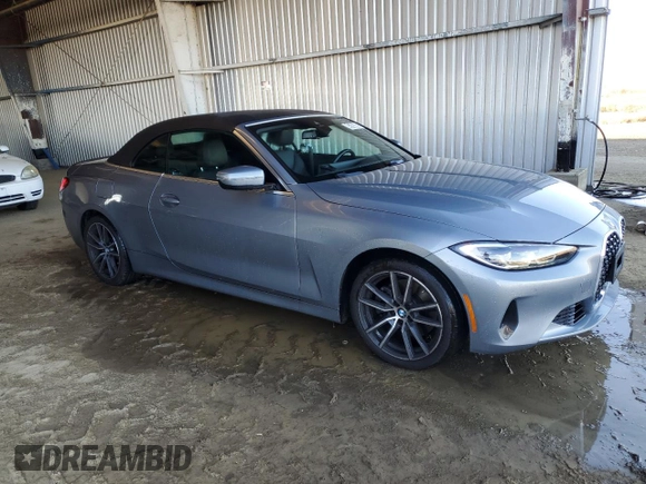 2024 BMW 4 Series 430i xDrive with VIN WBA43AT06RCP09938, listed as a Copart auction lot 42405865 with 22,254 mi miles and Clean Title. Bid and sale history available at carsss.com. Image 4.