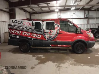 2015 Ford Transit Cargo with VIN 1FTNR1ZM3FKA77580, listed as a IAAI auction lot 41298569 with 187,683 mi miles and . Bid and sale history available at DreamBid. Image 13.