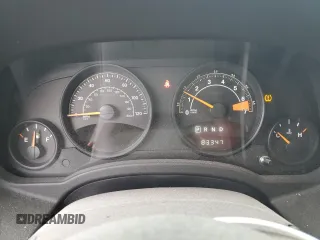 2017 Jeep Compass Sport with VIN 1C4NJCBB4HD141595, listed as a Copart auction lot 84299704 with 83,347 mi miles and Salvage Title. Bid and sale history available at carsss.com. Image 9.