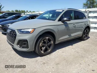 2021 Audi SQ5 Premium Plus with VIN WA1B4AFY3M2019341, listed as a Copart auction lot 49608773 with 40,714 mi miles. Bid and sale history available at carsss.com. Image 1.