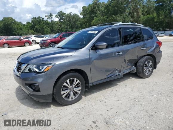 2020 Nissan Pathfinder SL with VIN 5N1DR2CN9LC600332, listed as a Copart auction lot 60995785 with 99,624 mi miles and Non repairable. Bid and sale history available at DreamBid. Image 1.