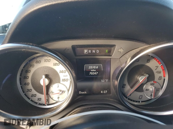 2014 Mercedes-Benz SLK 250 z VIN WDDPK4HA3EF091997, wystawiony jako Copart lot #86802974 z przebiegiem 70 247 mil mil oraz Szkoda całkowita • Salvage title. Historia ofert i sprzedaży dostępna na DreamBid. Obrazek 9.