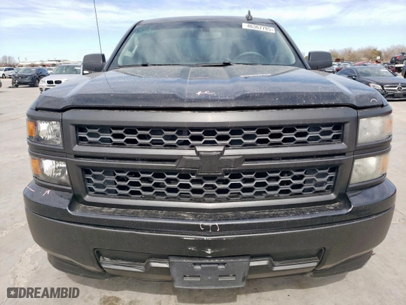 2015 Chevrolet Silverado 1500 Work Truck with VIN 1GCRCPEC6FZ281512, listed as a Copart auction lot 46367785 with 122,389 mi miles and Salvage Title. Bid and sale history available at carsss.com. Image 5.
