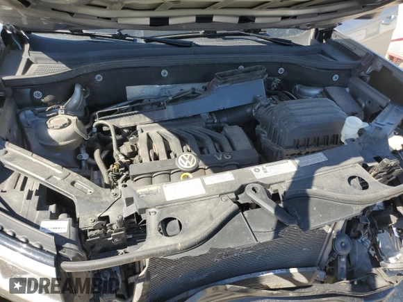 2021 Volkswagen Atlas SE with VIN 1V2RR2CA9MC524540, listed as a Copart auction lot 57442625 with 94,820 mi miles and Salvage title. Bid and sale history available at DreamBid. Image 12.