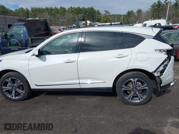 2023 Acura RDX w/Advance Package with VIN 5J8TC2H7XPL008909, listed as a IAAI auction lot 41802749 with 23,444 mi miles. Bid and sale history available at carsss.com. Image 14.