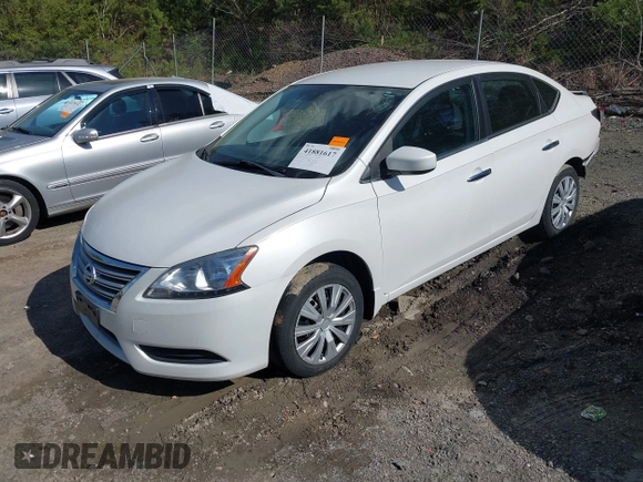 2014 Nissan Sentra S with VIN 3N1AB7AP9EL682389, listed as a IAAI auction lot 41881617 with 88,656 mi miles and . Bid and sale history available at DreamBid. Image 2.