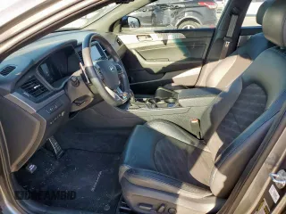 2018 Hyundai Sonata SEL with VIN 5NPE34AF3JH678141, listed as a Copart auction lot 50195975 with 42,701 mi miles and Salvage Title. Bid and sale history available at DreamBid. Image 7.