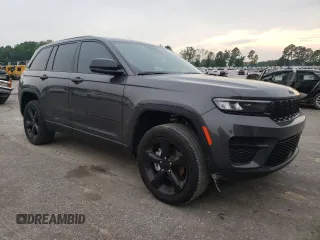 2024 Jeep Grand Cherokee Laredo X with VIN 1C4RJGAG0RC264338, listed as a Copart auction lot 56797895 with 10,755 mi miles and Salvage title. Bid and sale history available at DreamBid. Image 4.