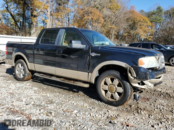 2008 Ford F-150 XLT with VIN 1FTPW12V98KD27430, listed as a Copart auction lot 84651584 with 204,918 mi miles and Salvage Title. Bid and sale history available at DreamBid. Image 4.