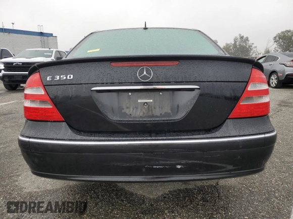 2006 Mercedes-Benz E 350 with VIN WDBUF56J76A829159, listed as a Copart auction lot 50423315 with 147,823 mi miles and Salvage Title. Bid and sale history available at DreamBid. Image 6.
