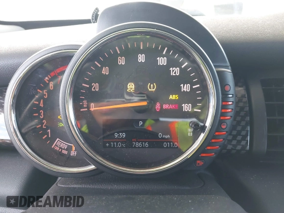 2016 MINI Cooper Hardtop 4 Door S with VIN WMWXU3C5XG2D28360, listed as a IAAI auction lot 41539607 with 78,616 mi miles. Bid and sale history available at carsss.com. Image 7.