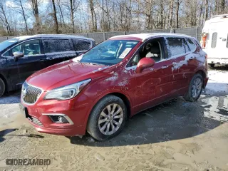 2017 Buick Envision Essence with VIN LRBFXBSA3HD009026, listed as a Copart auction lot 87729945 with 117,207 mi miles and Salvage Title. Bid and sale history available at carsss.com. Image 1.