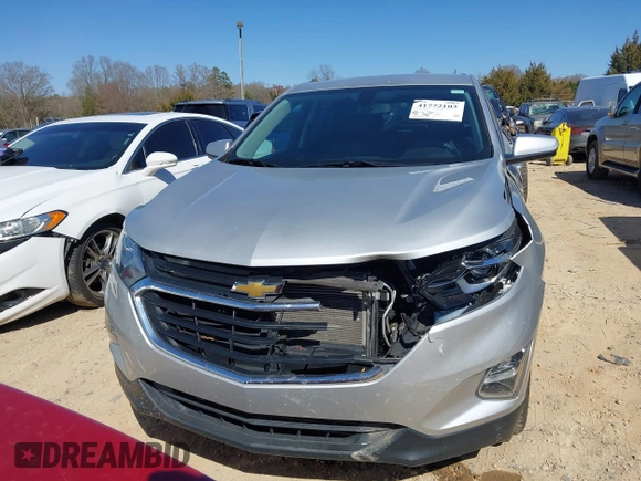 2019 Chevrolet Equinox LT with VIN 2GNAXUEV0K6285473, listed as a IAAI auction lot 41772103 with 59,268 mi miles and . Bid and sale history available at carsss.com. Image 6.