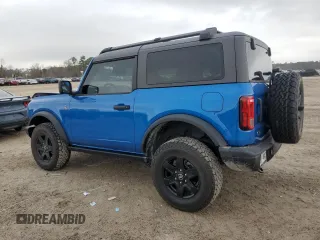 2024 Ford Bronco with VIN 1FMDE1AP9RLA70527, listed as a Copart auction lot 47448755 with 2,904 mi miles and Salvage title. Bid and sale history available at DreamBid. Image 2.