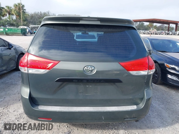2014 Toyota Sienna L with VIN 5TDZK3DC6ES421278, listed as a IAAI auction lot 41178679 with 202,823 mi miles. Bid and sale history available at carsss.com. Image 16.
