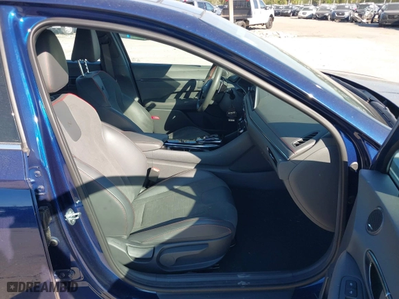 2021 Hyundai Sonata N Line with VIN 5NPEK4JC2MH131603, listed as a IAAI auction lot 41680028 with 28,501 mi miles. Bid and sale history available at carsss.com. Image 5.
