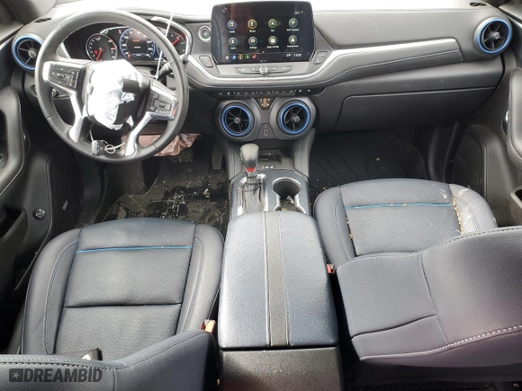 2024 Chevrolet Blazer RS with VIN 3GNKBERS2RS162035, listed as a Copart auction lot 44996375 with 20,609 mi miles and Salvage Title. Bid and sale history available at carsss.com. Image 8.