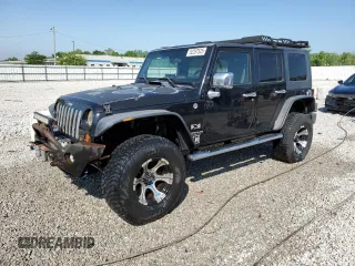 2008 Jeep Wrangler Unlimited X with VIN 1J4GA39128L518897, listed as a Copart auction lot 52297525 with 163,676 mi miles and Non repairable. Bid and sale history available at DreamBid. Image 1.