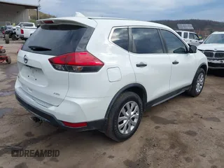 2017 Nissan Rogue SV with VIN KNMAT2MV5HP528634, listed as a IAAI auction lot 41876080 with 92,099 mi miles. Bid and sale history available at carsss.com. Image 4.