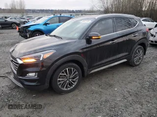 2020 Hyundai Tucson Limited z VIN KM8J33AL8LU133555, wystawiony jako Copart lot #45641155 z przebiegiem 56 770 mil mil oraz Czysty tytuł • Clean title. Historia ofert i sprzedaży dostępna na DreamBid. Obrazek 1.