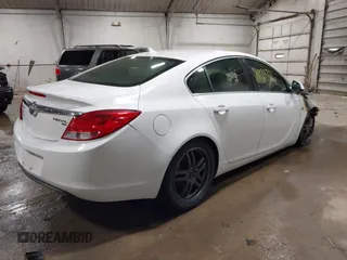 2011 Buick Regal CXL RL2 with VIN 2G4GP5EC2B9184775, listed as a IAAI auction lot 41455592 with 1 mi miles. Bid and sale history available at carsss.com. Image 4.