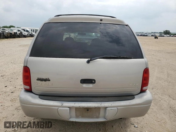 1998 Dodge Durango with VIN 1B4HS28Y8WF137385, listed as a Copart auction lot 55100205 with 170,456 mi miles and Clean Title. Bid and sale history available at DreamBid. Image 6.