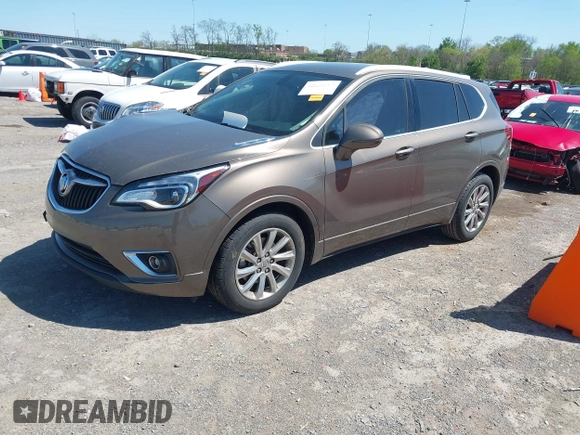 2019 Buick Envision Essence with VIN LRBFXCSA3KD043383, listed as a IAAI auction lot 42031599 with 96,754 mi miles and . Bid and sale history available at carsss.com. Image 17.