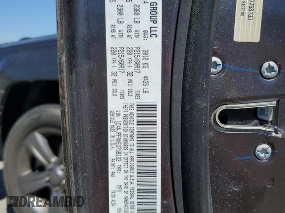2014 Jeep Patriot High Altitude with VIN 1C4NJPFAXED758133, listed as a Copart auction lot 48975185 with 193,633 mi miles and Salvage Title. Bid and sale history available at carsss.com. Image 13.