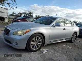 2011 Infiniti M with VIN JN1BY1AP4BM323744, listed as a Copart auction lot 76734504 with 211,140 mi miles and Non Repairable. Bid and sale history available at DreamBid. Image 1.