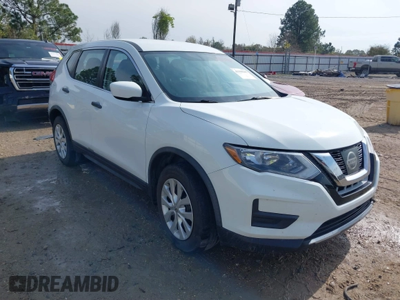 2017 Nissan Rogue S with VIN KNMAT2MT1HP593592, listed as a IAAI auction lot 41190105 with 85,442 mi miles and . Bid and sale history available at DreamBid. Image 1.