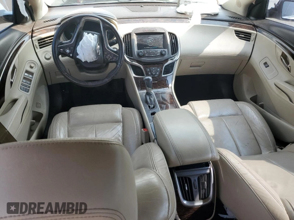 2016 Buick LaCrosse Leather with VIN 1G4GB5G39GF169779, listed as a Copart auction lot 58906245 with 140,639 mi miles and Salvage title. Bid and sale history available at DreamBid. Image 8.