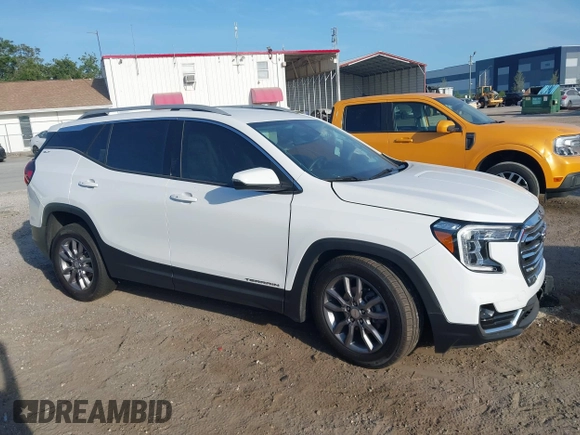 2024 GMC Terrain SLT with VIN 3GKALPEG3RL186373, listed as a IAAI auction lot 42348679 with 21,798 mi miles and . Bid and sale history available at DreamBid. Image 13.