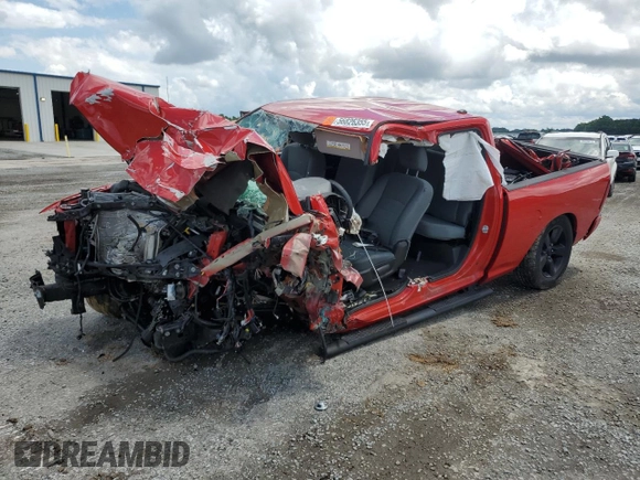 2019 Ram 1500 Express with VIN 1C6RR6FT4KS730770, listed as a Copart auction lot 56826355 with Not provided miles and Salvage title. Bid and sale history available at DreamBid. Image 1.