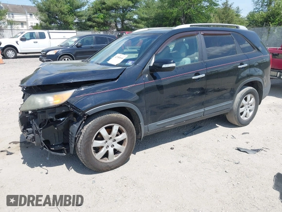 2011 Kia Sorento LX with VIN 5XYKT3A13BG162338, listed as a IAAI auction lot 42180644 with 118,482 mi miles and . Bid and sale history available at carsss.com. Image 17.