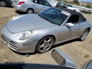 2006 Porsche 911 Carrera with VIN WP0CA29996S757483, listed as a Copart auction lot 73236154 with 97,998 mi miles and Salvage Title. Bid and sale history available at carsss.com. Image 1.