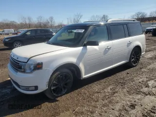 2018 Ford Flex SEL with VIN 2FMGK5C82JBA07714, listed as a Copart auction lot 48652745 with 114,516 mi miles and Salvage Title. Bid and sale history available at carsss.com. Image 1.