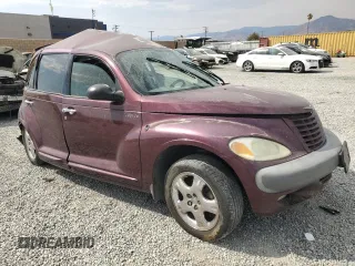2002 Chrysler PT Cruiser with VIN 3C4FY48B22T283281, listed as a Copart auction lot 70606464 with 201,390 mi miles and Salvage Title. Bid and sale history available at carsss.com. Image 4.