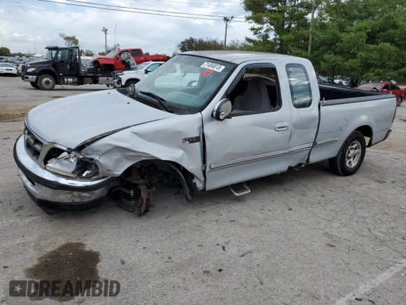 1997 Ford F-150 with VIN 1FTDX1763VNB02156, listed as a Copart auction lot 54305045 with 113,481 mi miles and Non repairable. Bid and sale history available at DreamBid. Image 1.