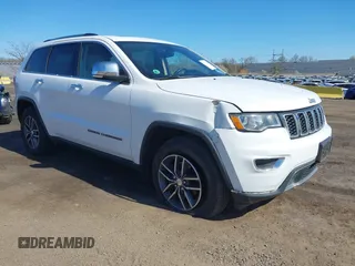 2017 Jeep Grand Cherokee Limited with VIN 1C4RJFBG6HC754452, listed as a IAAI auction lot 42036894 with 52,563 mi miles. Bid and sale history available at carsss.com. Image 1.