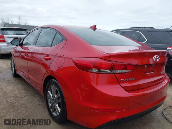 2018 Hyundai Elantra SEL with VIN 5NPD84LF9JH268048, listed as a IAAI auction lot 42024192 with Not Provided miles and . Bid and sale history available at DreamBid. Image 3.