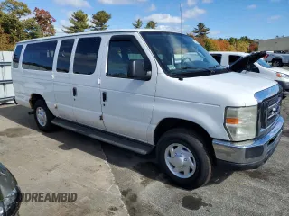 2008 Ford Econoline Passenger XL with VIN 1FBSS31L78DA90009, listed as a Copart auction lot 75254994 with 178,675 mi miles and Salvage Title. Bid and sale history available at DreamBid. Image 4.